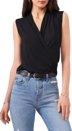 Surplice Sleeveless Top | Nordstrom