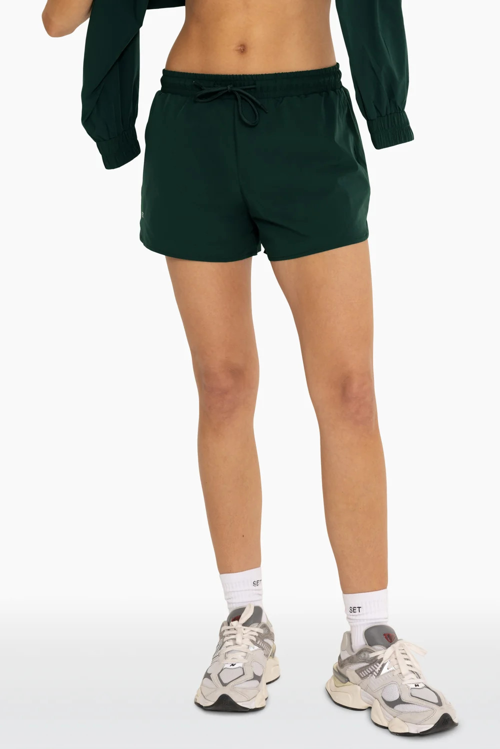 NYLON SPORTY SHORTS - HIDEAWAY | SET Active