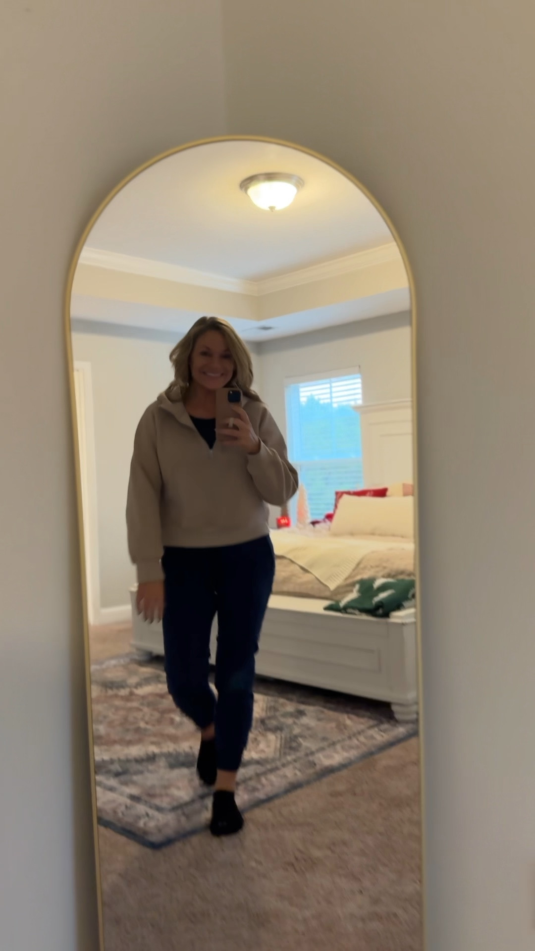 BEAUTYPEAK Arched Full Length Floor Mirror 64"x21.1" Full Body Standing Mirror,Gold

#LTKSaleAlert #LTKGiftGuide #LTKmomlife