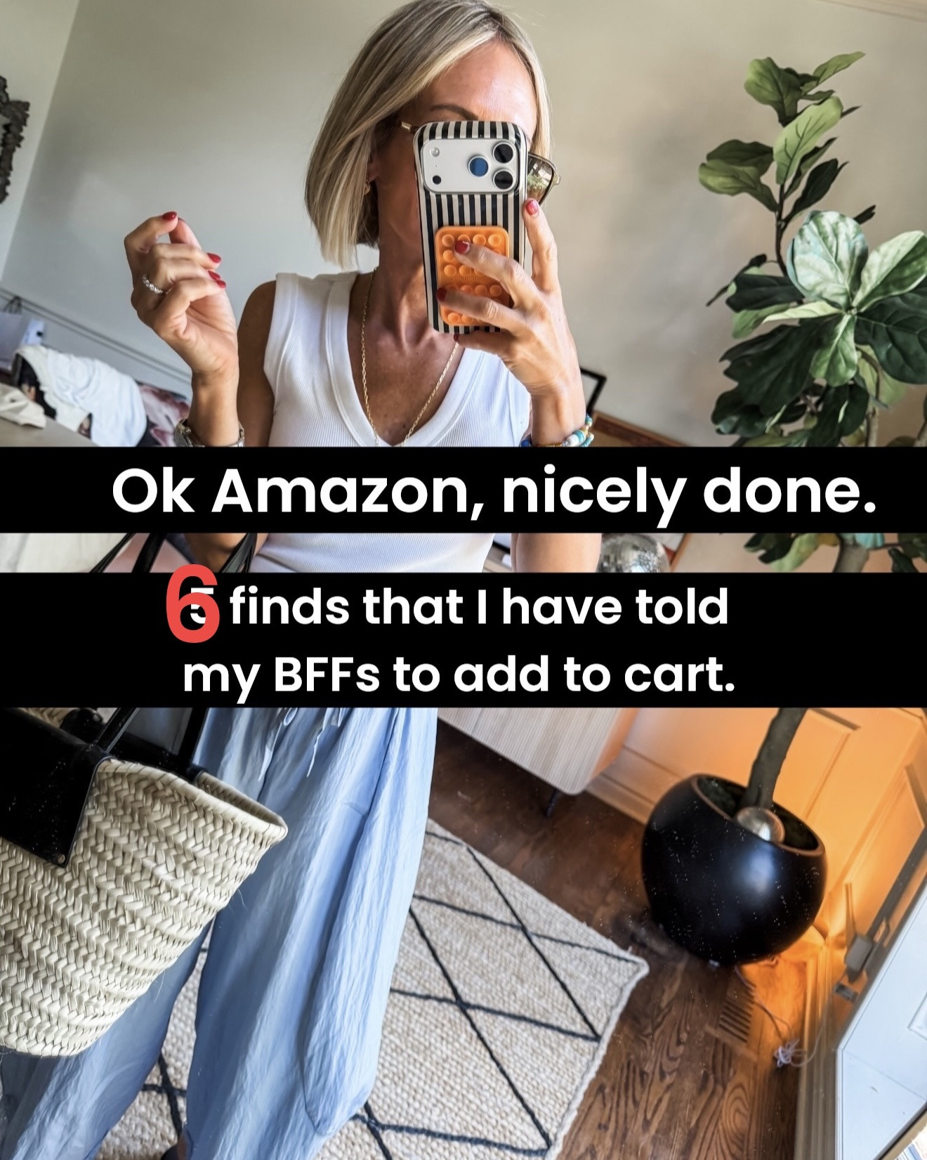 It’s my 50th Summer and I am embracing my flowy pant era.  I like to keep my summer finds and faves easy to wear and easy on the budget. These 6 finds are all solid must haves! 
comment shop for links

#LTKOver40 #LTKHome #LTKmomlife