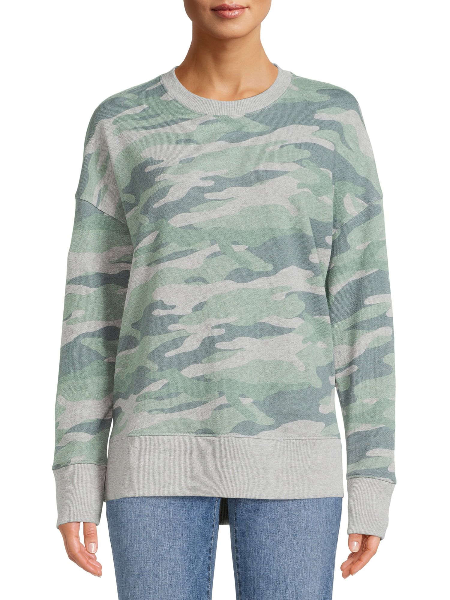 Time and Tru Women's Crewneck Sweatshirt | Walmart (US)