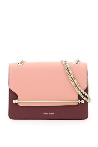 STRATHBERRY EAST/WEST MULTITONE BAG OS Pink, Purple Leather | Residenza725 US