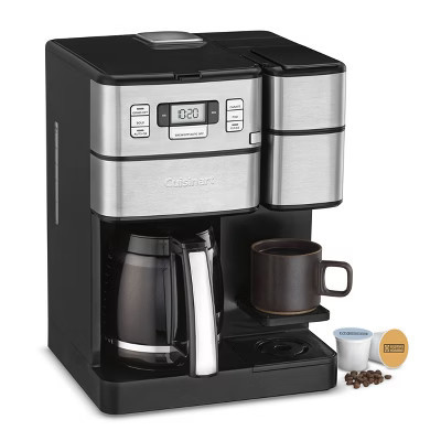 Cuisinart Combo 12 Cup and Single-Serve Grind and Brew Coffee Center - SS-GB1NAS | Target