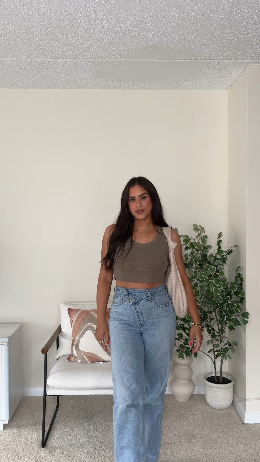 Wearing the top in a medium 

#LTKStyleTip