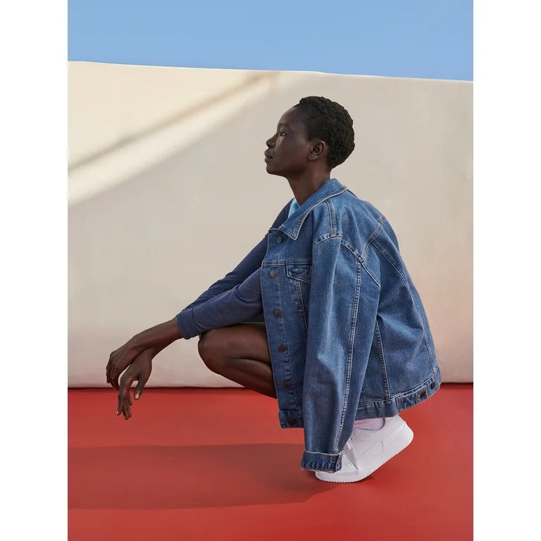 Time and Tru Women's Denim Jacket, Sizes XS-XXXL | Walmart (US)