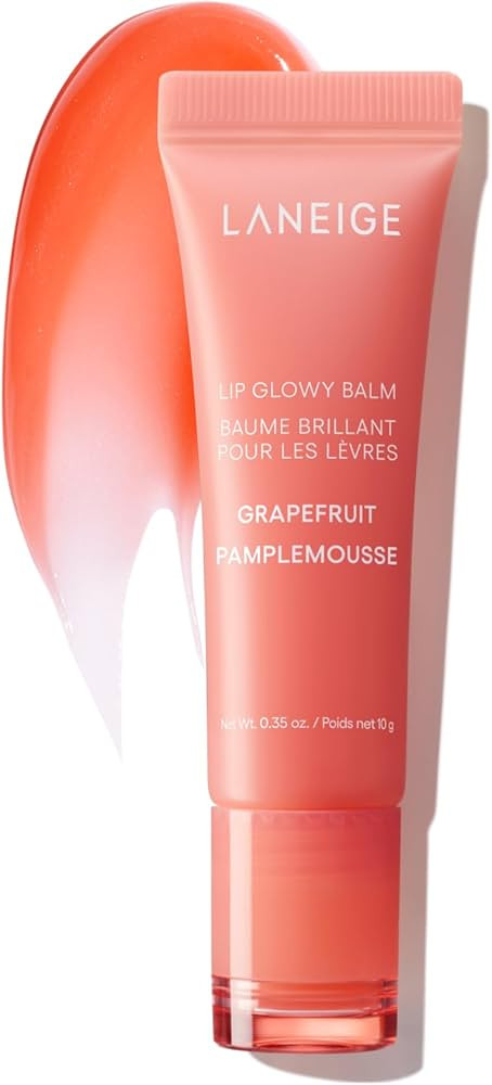 LANEIGE Lip Glowy Balm: Sheer Tinted Lip Moisturizer with Shea Butter, for Hydrating Shine & Soft... | Amazon (US)