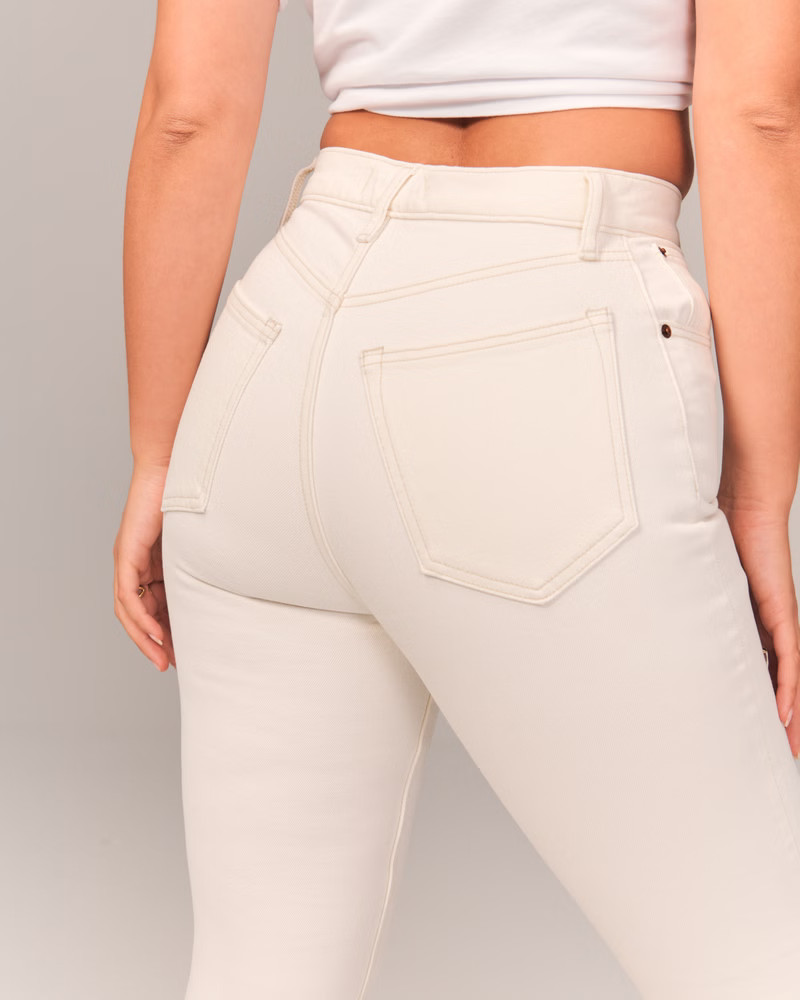 Curve Love Ultra High Rise Vintage Flare Jean | Abercrombie & Fitch (US)