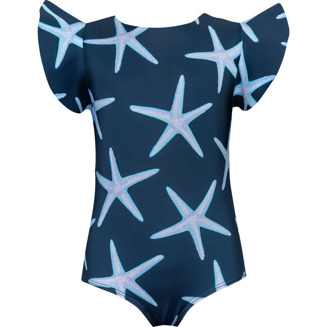 Estrella De Mar Dayana One-Piece Swimsuit, Deep Blue | Maisonette