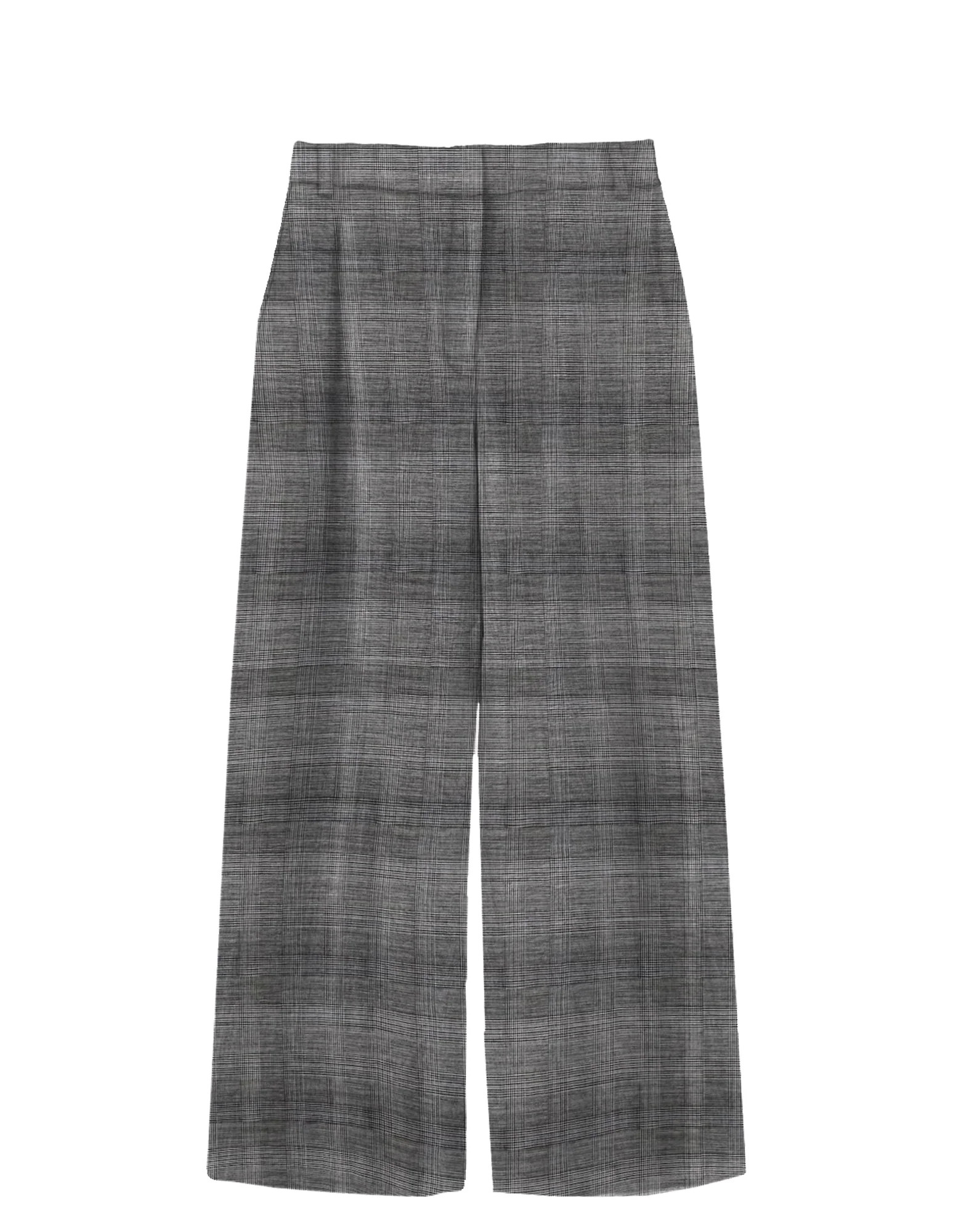 Becca Wide Leg Trouser- Mini Glen Plaid - BAACALxBECCA | BAACAL Limited, LLC