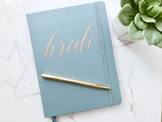 Bride Journal, Wedding Journal, Wedding Planner, Bride Planner, Future Mrs Notebook, Bride Notebo... | Etsy (US)