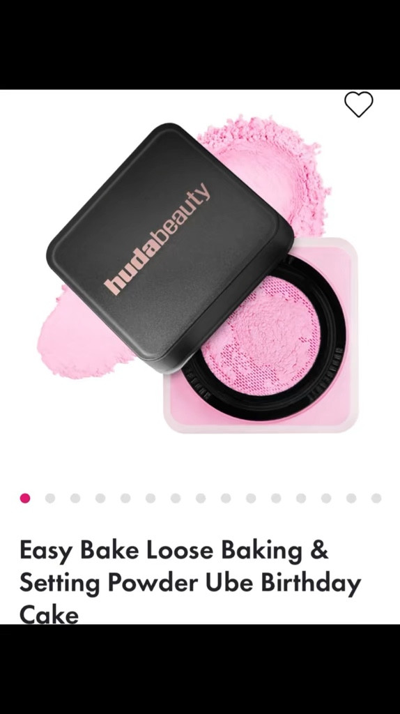 Huda Beauty setting powders are blurring and set your makeup for a poreless finish .  The new lilac powder is gorgeous 

#LTKWatchNow #LTKBeauty #LTKOver40