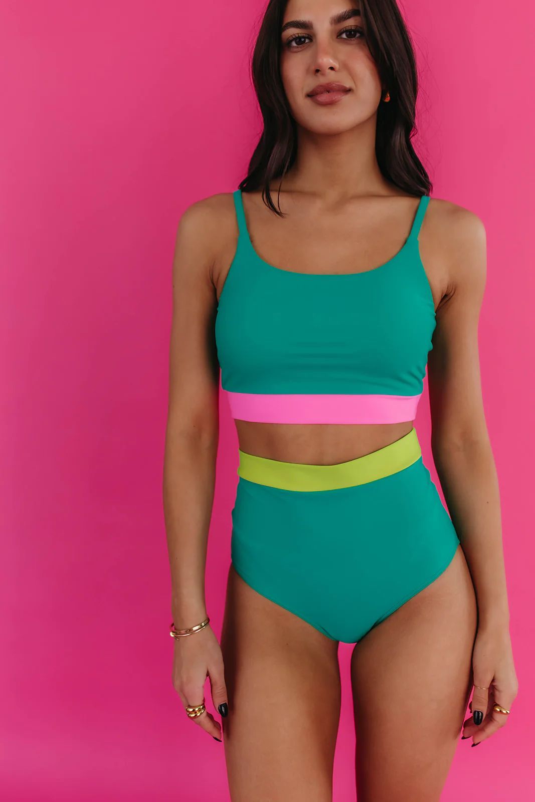 MIAMI TWO PIECE IN ELECTRIC SUMMER BY PINK DESERT | Pink Desert