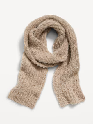 Textured Metallic Plush Scarf for Girls | Old Navy (US)