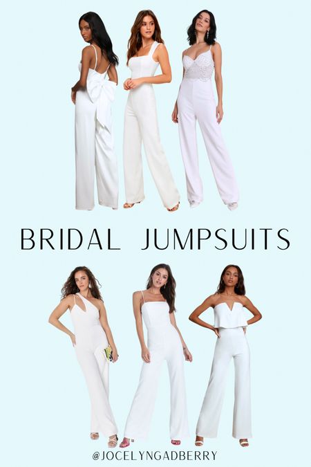 Wedding bridal jumpsuits

#LTKunder100 #LTKstyletip #LTKwedding
