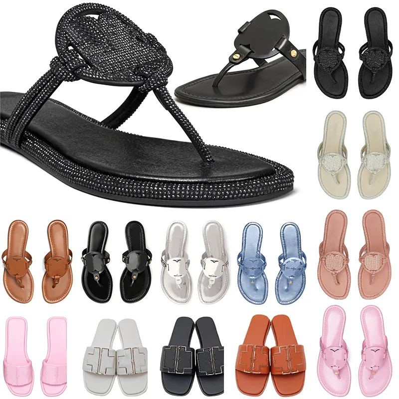 free shipping ines sandal slides sport miller metallic snake leather designer slippers womens whi... | DHGate