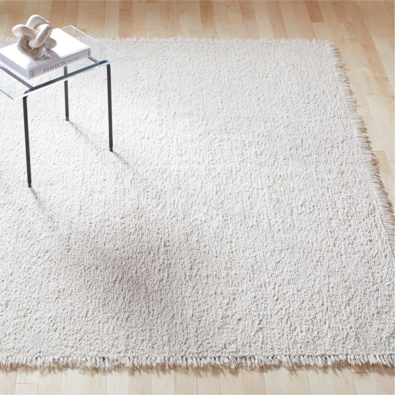 Eyelash Ivory Rug | CB2 | CB2
