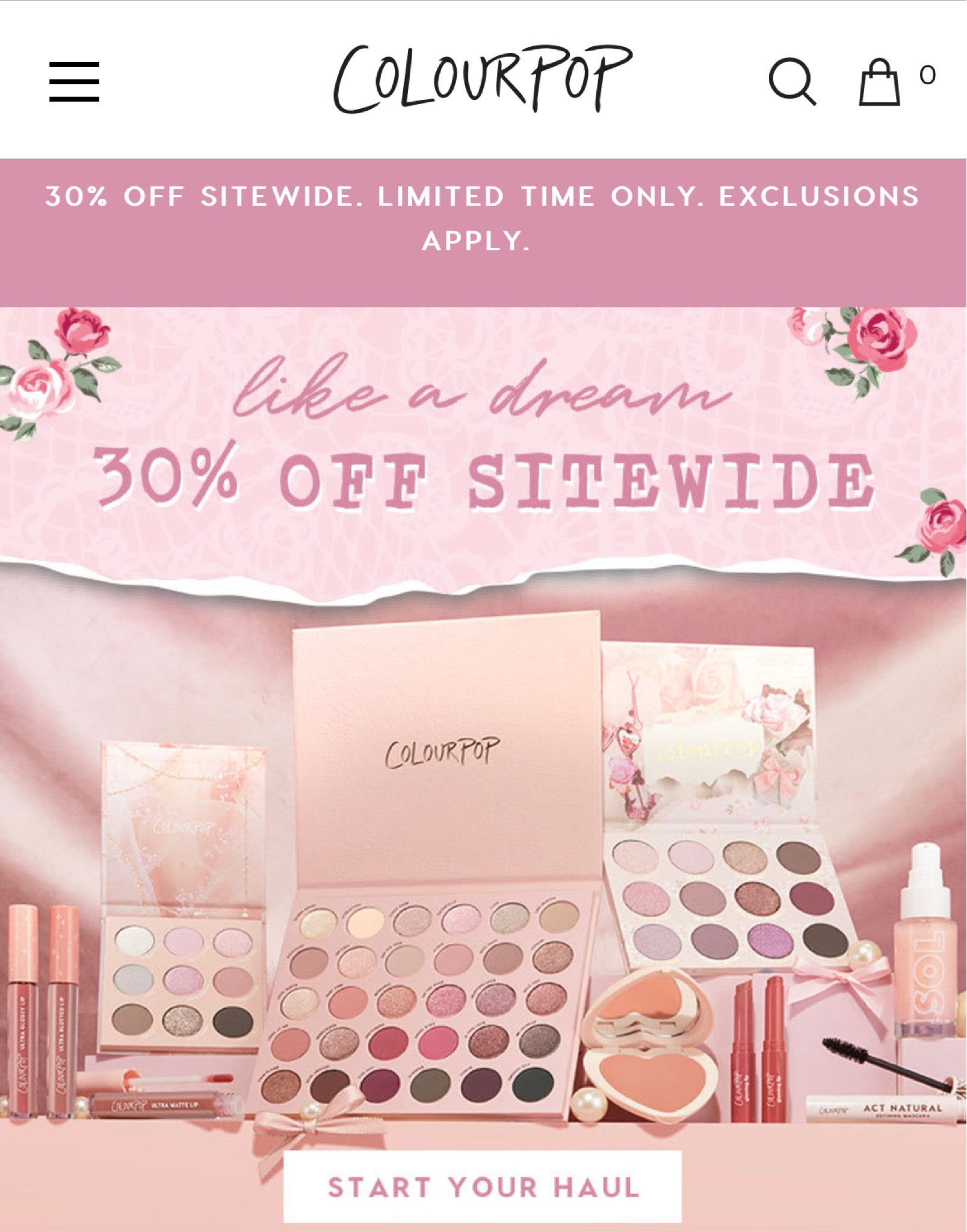 Colourpop sale 30% off SITEWIDE 
Beauty deals 

#LTKSale #LTKbeauty #LTKFind
