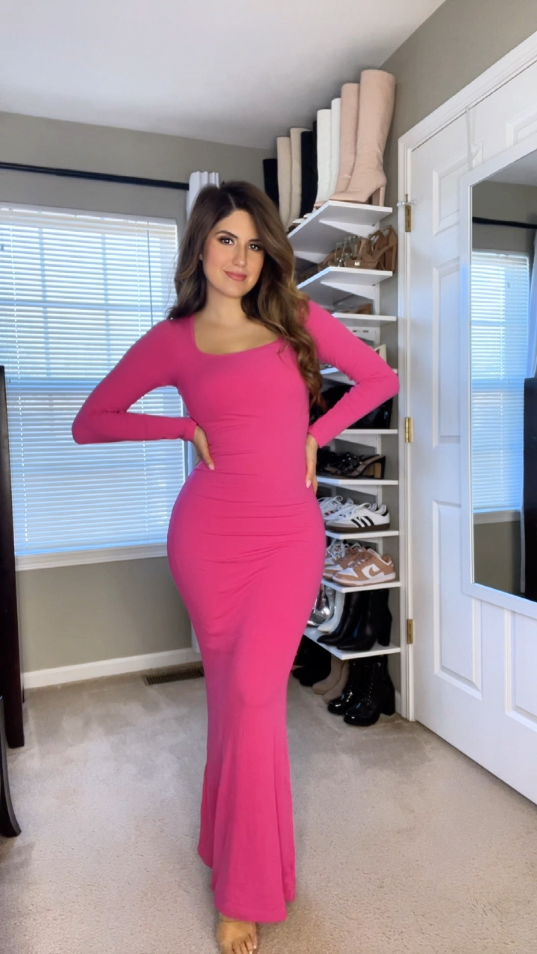 Dresses with built-in shape wear? Yes please!! 

#LTKVideo #LTKSpringSale #LTKstyletip