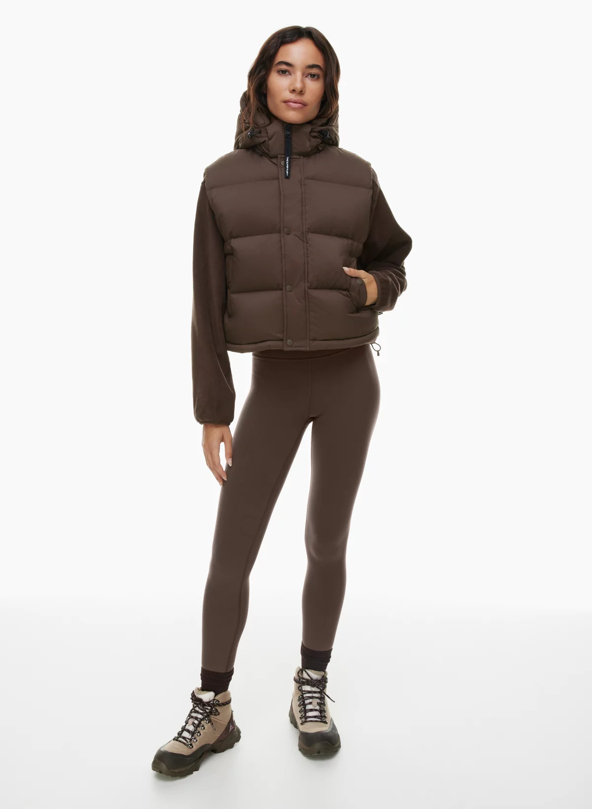 THE SUPER PUFF™ SHORTY VEST | Aritzia