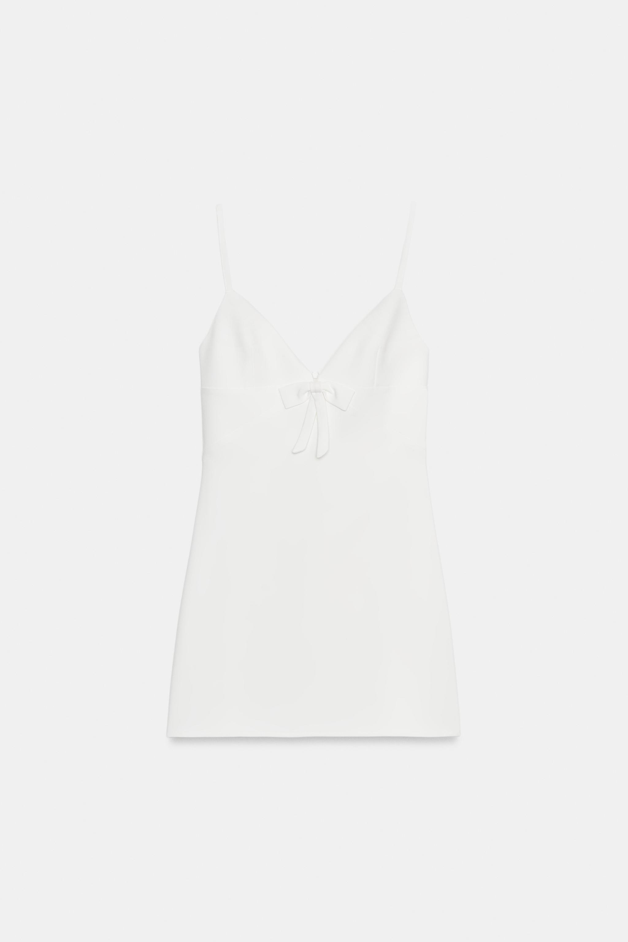 VESTITO MINI CON FIOCCO | Zara IT