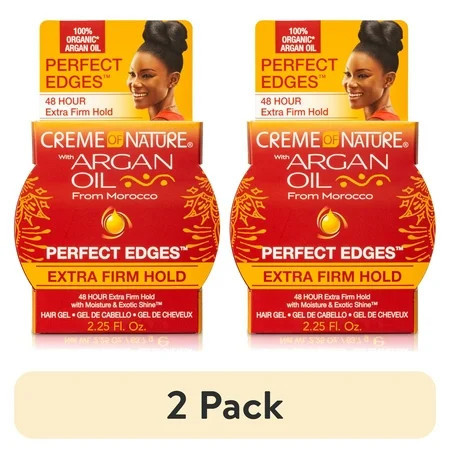 (2 pack) Creme of Nature® Argan Oil from Morocco Perfect Edges™ Extra Firm Hold | Walmart (US)