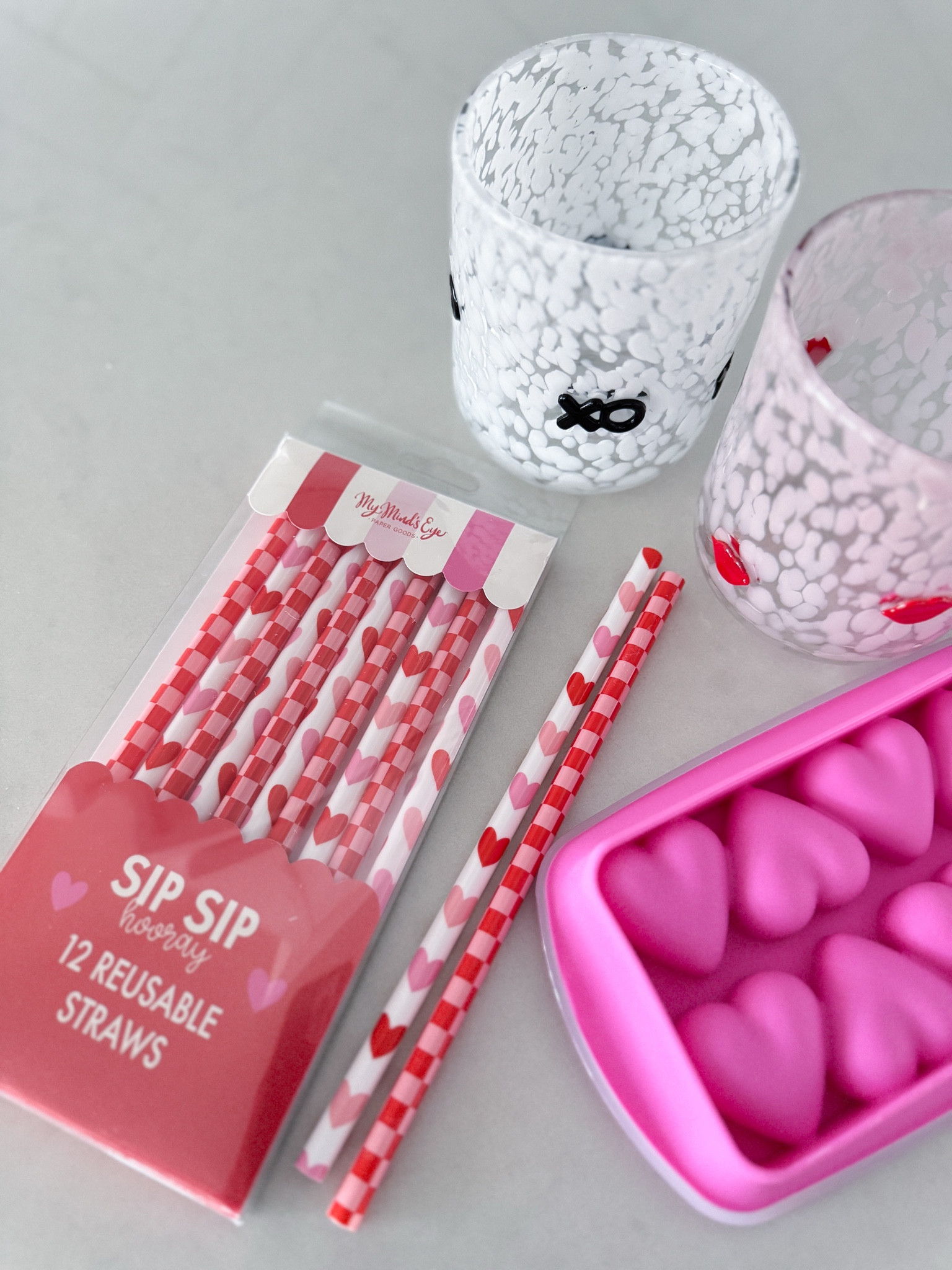 The cutest Valentine’s Day drink must haves 

Icon Glasses - Reusable Straws - Valentine’s -  Galentines - Heart 

#LTKParties #LTKSeasonal #LTKHome