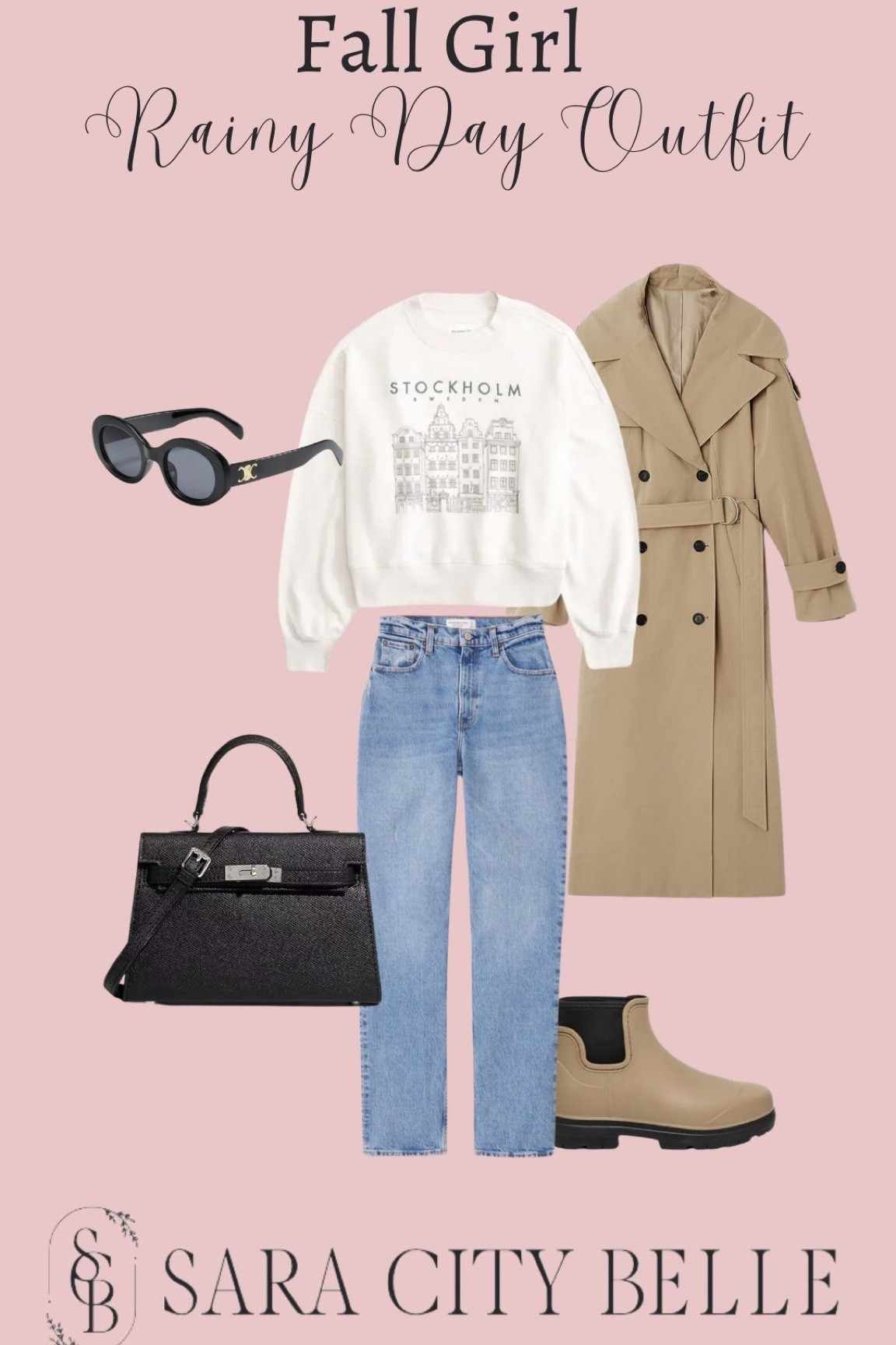 Fall rainy day outfit 

#LTKstyletip #LTKfindsunder100 #LTKshoecrush