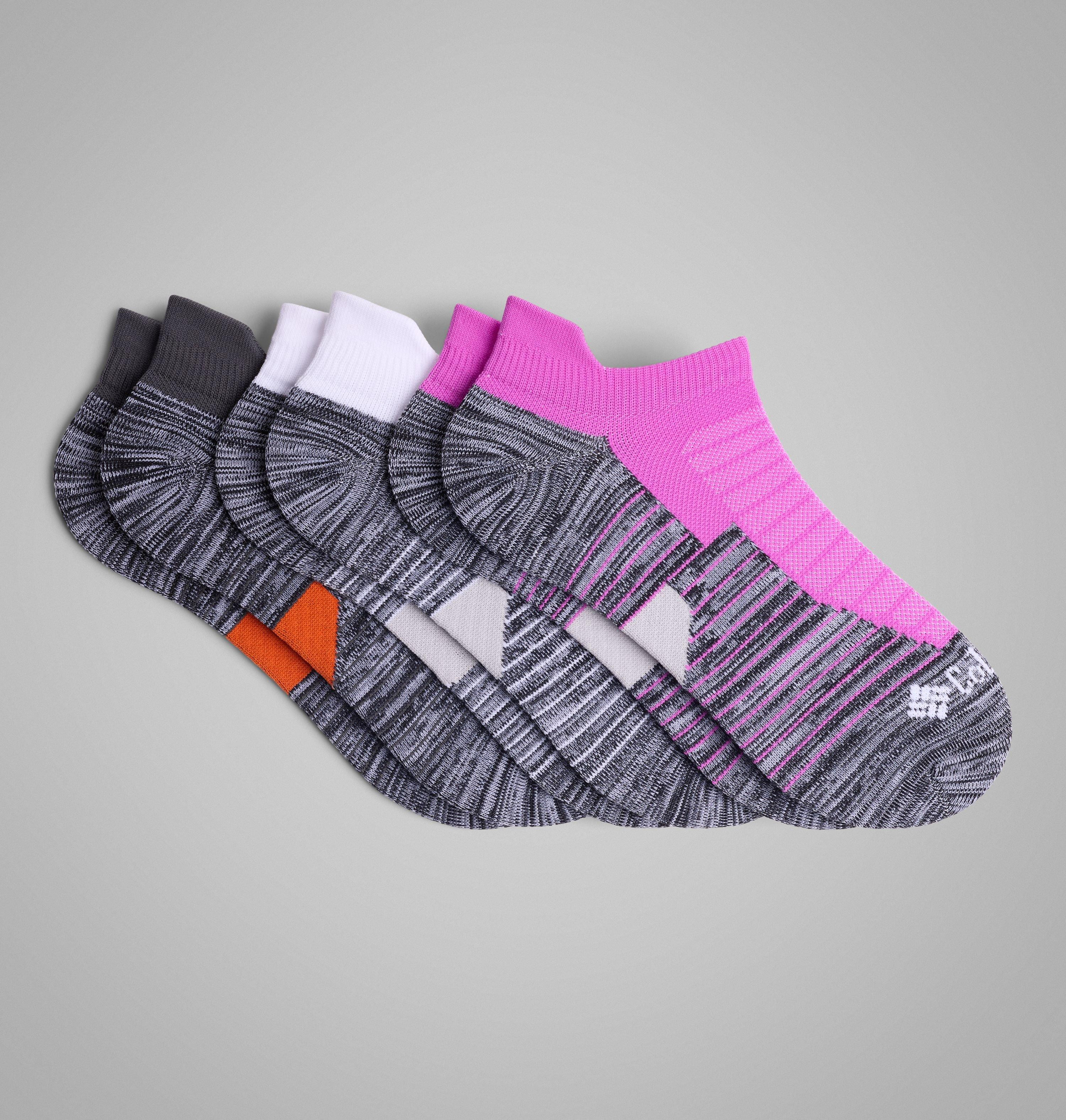 Columbia Women's Lightweight No Show Socks - 3 Pack- | Columbia Sportswear