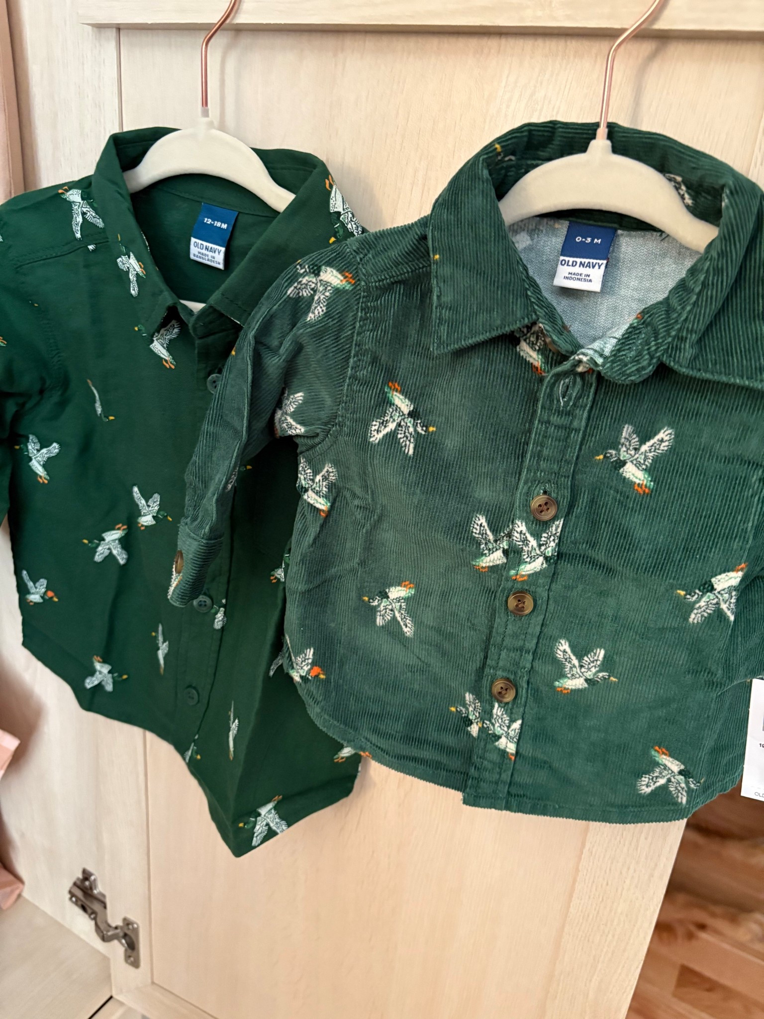 Mallard duck baby boy clothes