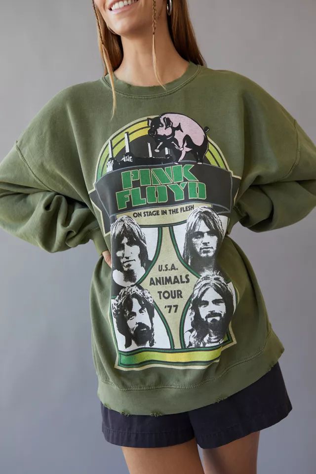 Pink Floyd The Animals Tour Sweatshirt | Urban Outfitters (US and RoW)
