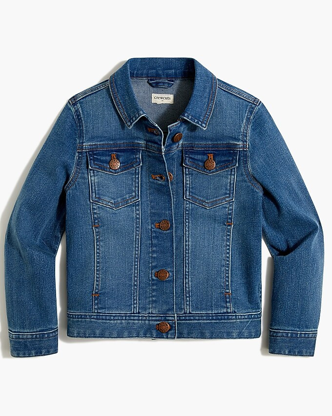 Girls' denim jacket | J.Crew Factory