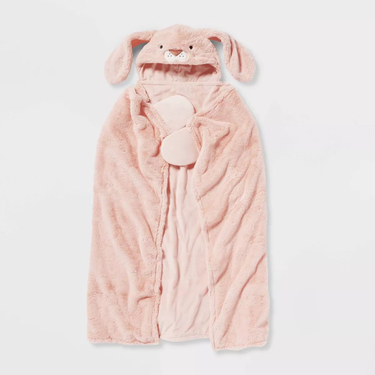 40"x50" Bunny Kids' Hooded Blanket - Pillowfort™ | Target