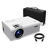 Living Enrichment Mini Projector, Built-in Dual Speaker and Full HD 1080p Movie Video Projector, 500 | Amazon (US)