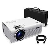 Living Enrichment Mini Projector, Built-in Dual Speaker and Full HD 1080p Movie Video Projector, 500 | Amazon (US)