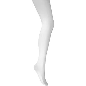 Mysasi Women's 100 den Opaque Tights Size. M. Brilliant White. | Amazon (UK)