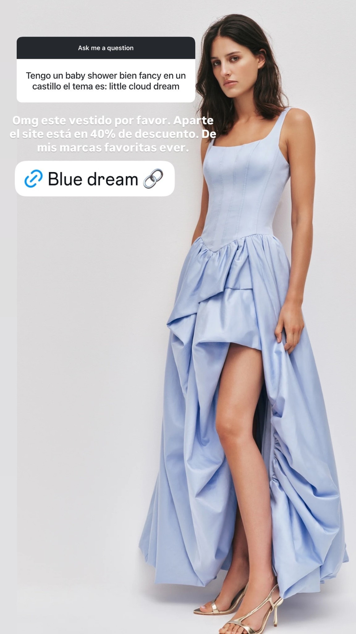 Idea vestido para Baby Shower