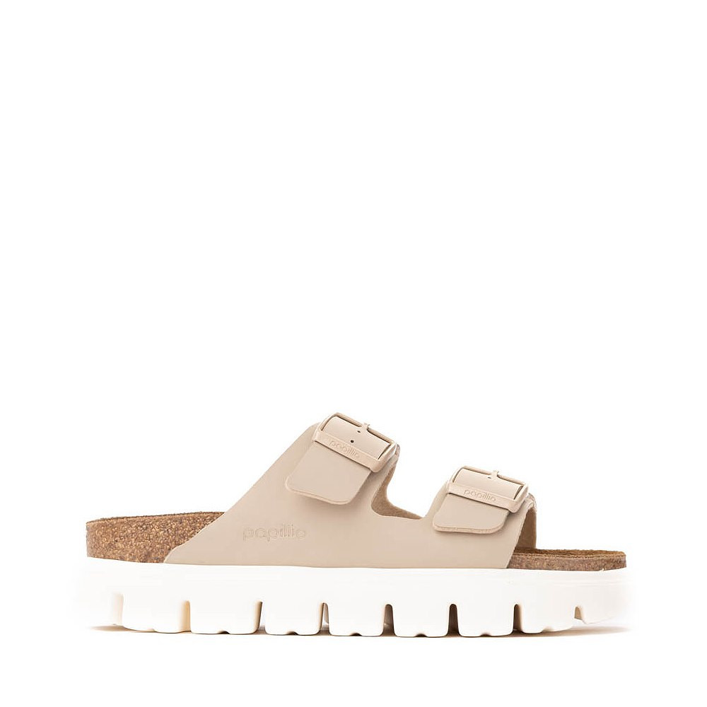 Womens Papillio by Birkenstock® Arizona Chunky Slide Sandal - Sandcastle | Journeys