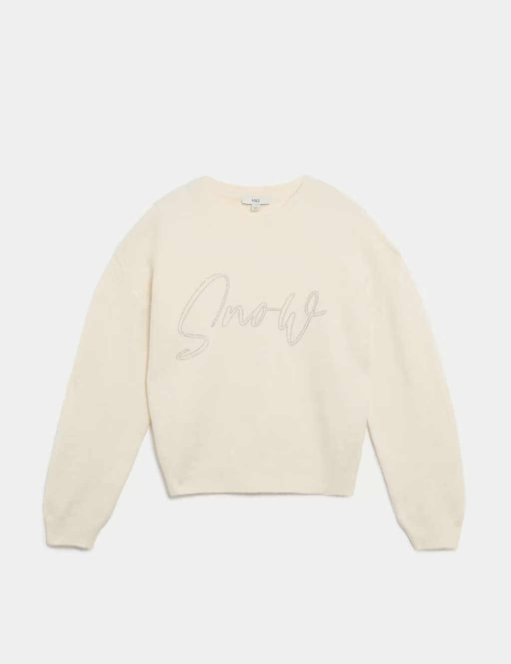 Slogan Crew Neck Jumper | Marks & Spencer (UK)
