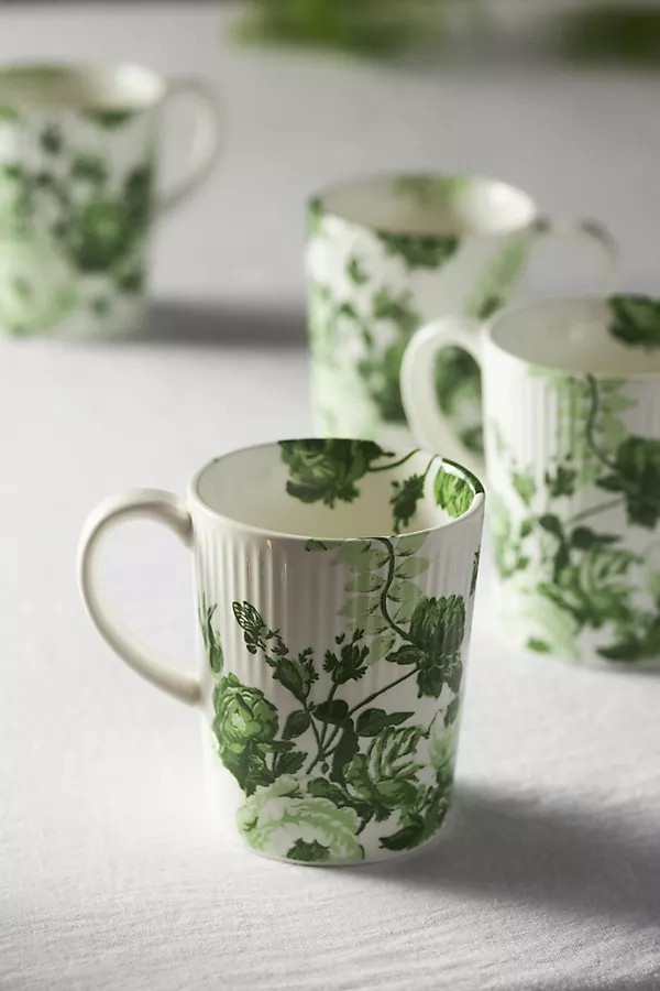 Abi Stoneware, Set of 4, Mugs | Anthropologie (US)