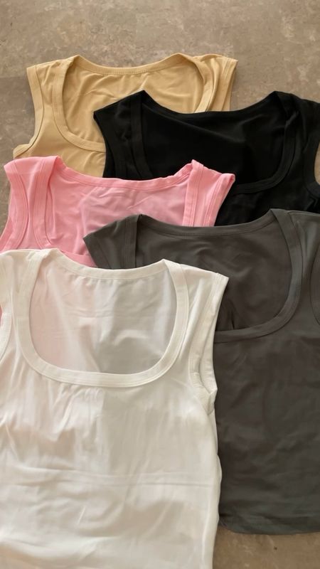 Loving these sets of cropped tops from Amazon!! Soft and stretchy material and you get all 5 in a pack for under $35💕

#LTKSeasonal #LTKStyleTip #LTKFindsUnder50