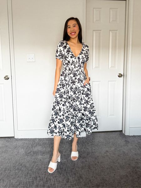 Dress (XXS), Amazon dress, date night outfit, midi dress, floral dress, vacation outfit, vacation dress, resort wear fashion 



#LTKstyletip #LTKSeasonal #LTKfindsunder50