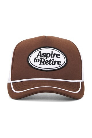 Motel Margarita Heritage Trucker Hat in Espresso & White from Revolve.com | Revolve Clothing (Global)