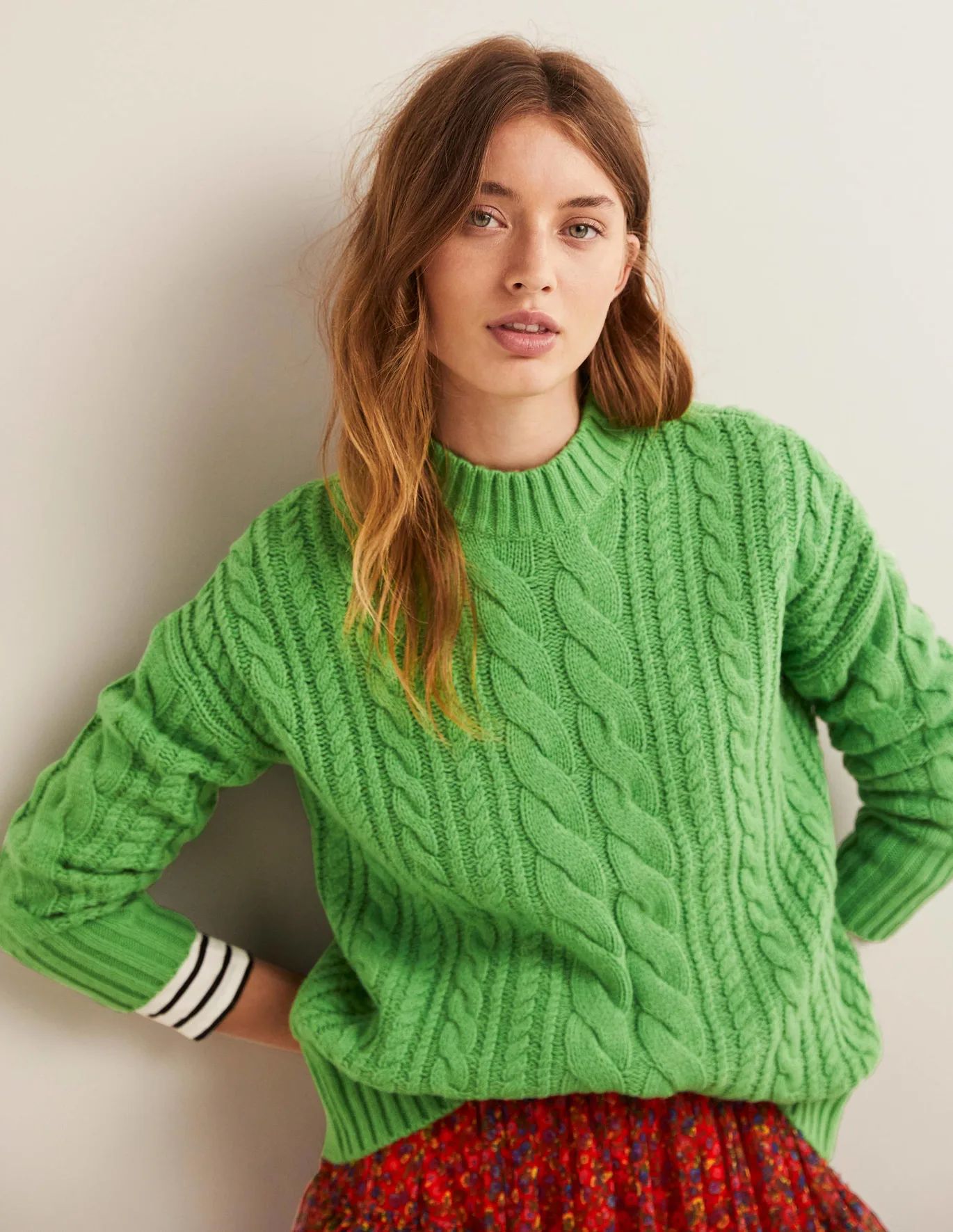 Cable Knit Sweater | Boden (US)