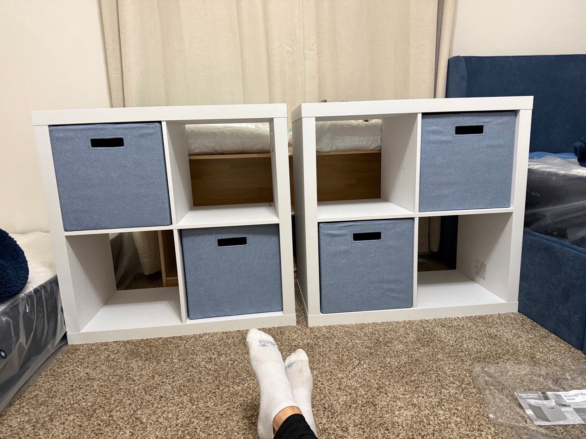 Getting the toddler room ready for little guy and these storage cubes make the perfect addition to his closet! They were so easy to put together I did it before hubs even got home. 
Come in several colors  

#LTKmomlife #LTKBaby #LTKHome