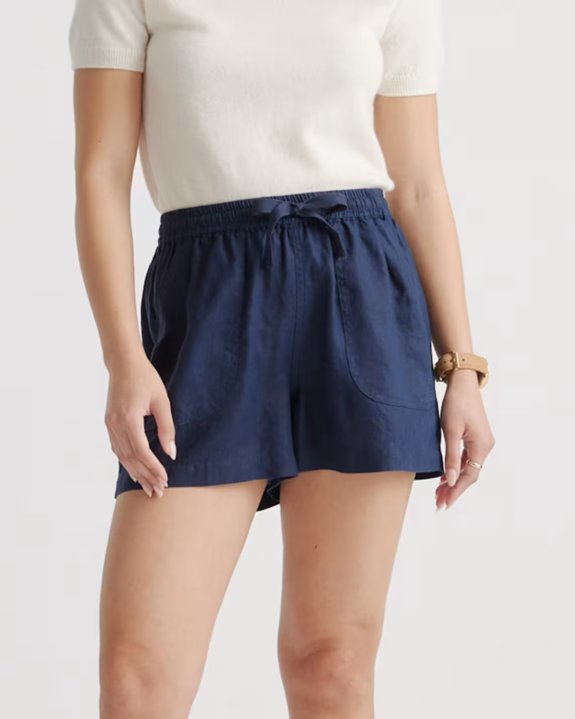 100% European Linen Shorts | Quince
