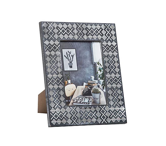 Foreside Home & Garden 5" x 7" Kuba Photo Frame - QVC.com | QVC