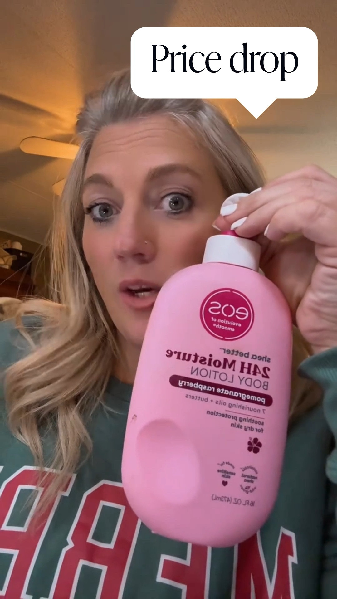 This lotion stays on my nightstand year-round 🤍✨ eos lotion is ultra-hydrating, smells amazing, and actually keeps my skin soft all day. Perfect for dry skin, post-shower, or before bed. Linked here 👇 #LTKBeauty #LTKFinds #LTKSkincare #BeautyFinds #SkincareFavorites
#BodyCare #EverydaySkincare #SelfCareRoutine #DrySkinRelief
#HydratedSkin #SoftSkin #MoisturizedSkin #DrugstoreSkincare
#CozySkincare #NighttimeRoutine #SensitiveSkinFriendly #eos #lotion

#LTKSaleAlert #LTKGiftGuide #LTKBeauty