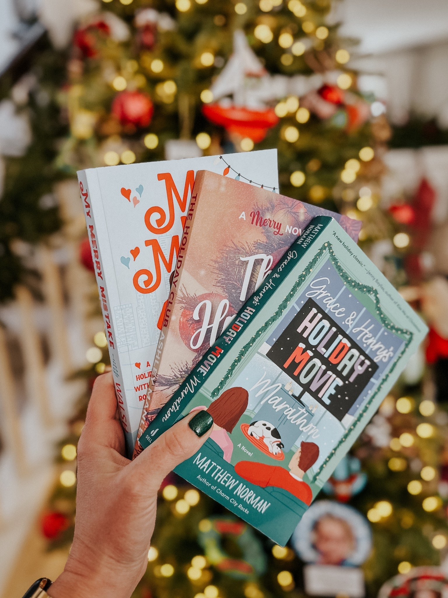 My top 3 holiday books of the season! 