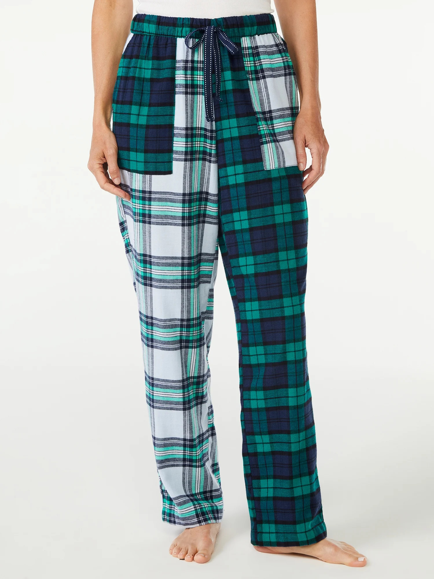 Joyspun Women's Flannel Lounge Pants, Sizes up to 3X - Walmart.com | Walmart (US)