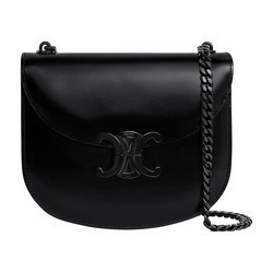 Teen chain Besace Triomphe in shiny calfskin - CELINE | 24S US